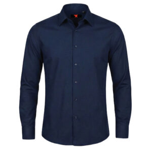 James Forge Casual Shirt Long Sleeve - Blue Navy