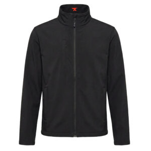 James Forge Soft Shell Jacket Full Zip Heavy Weight - Black