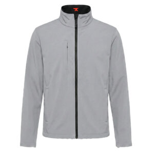 James Forge Soft Shell Jacket Full Zip Heavy Weight - Light Grey