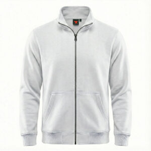 James Forge Full-Zip Sweatshirt - White