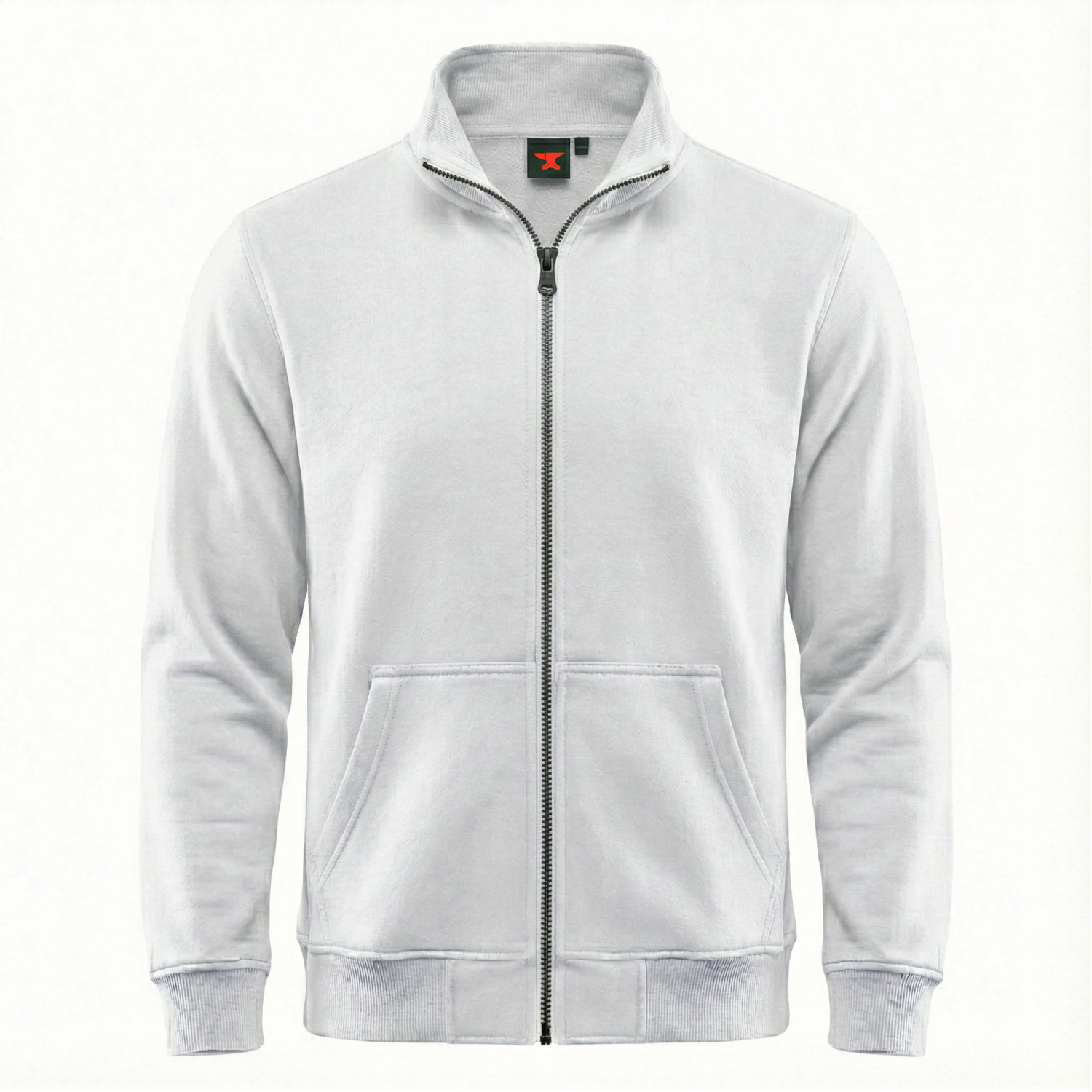 James Forge Full-Zip Sweatshirt - White
