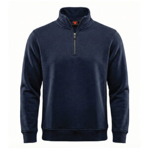 James Forge Half-Zip Sweatshirt - Blue Navy